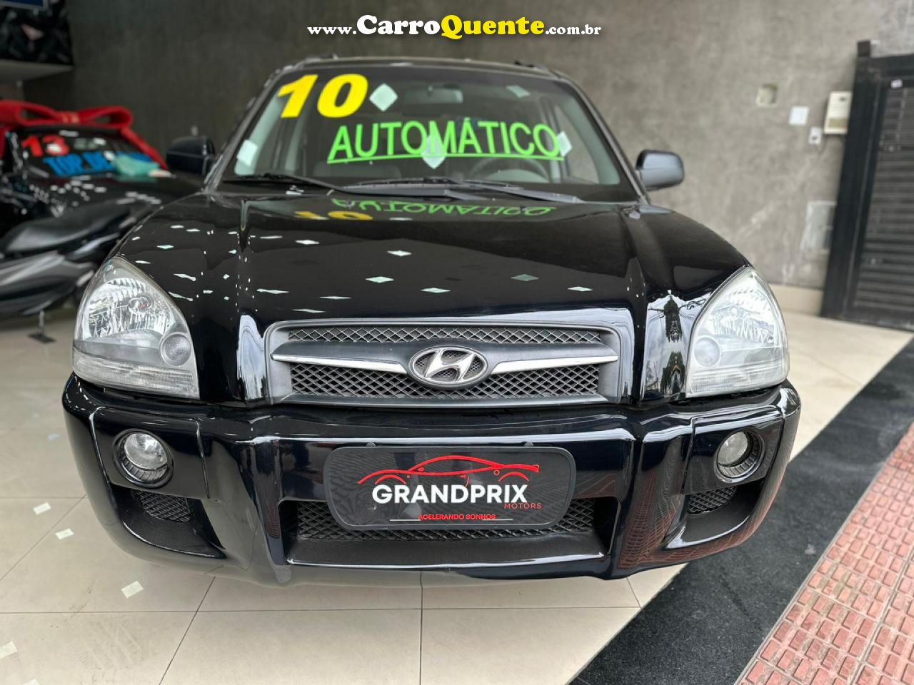 HYUNDAI   TUCSON 2.0 16V AUT.   PRETO 2010 2.0 GASOLINA - Loja