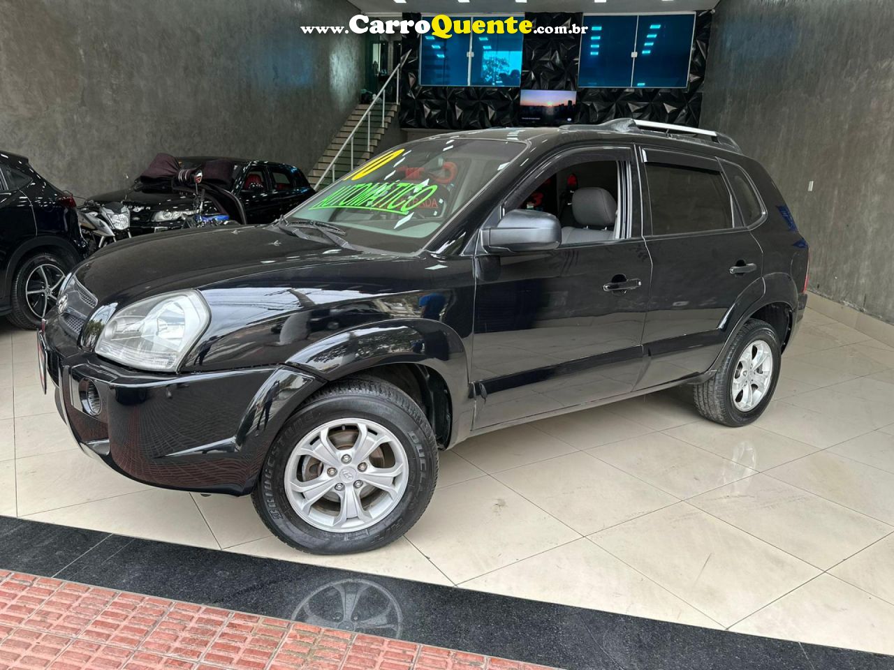 HYUNDAI   TUCSON 2.0 16V AUT.   PRETO 2010 2.0 GASOLINA - Loja