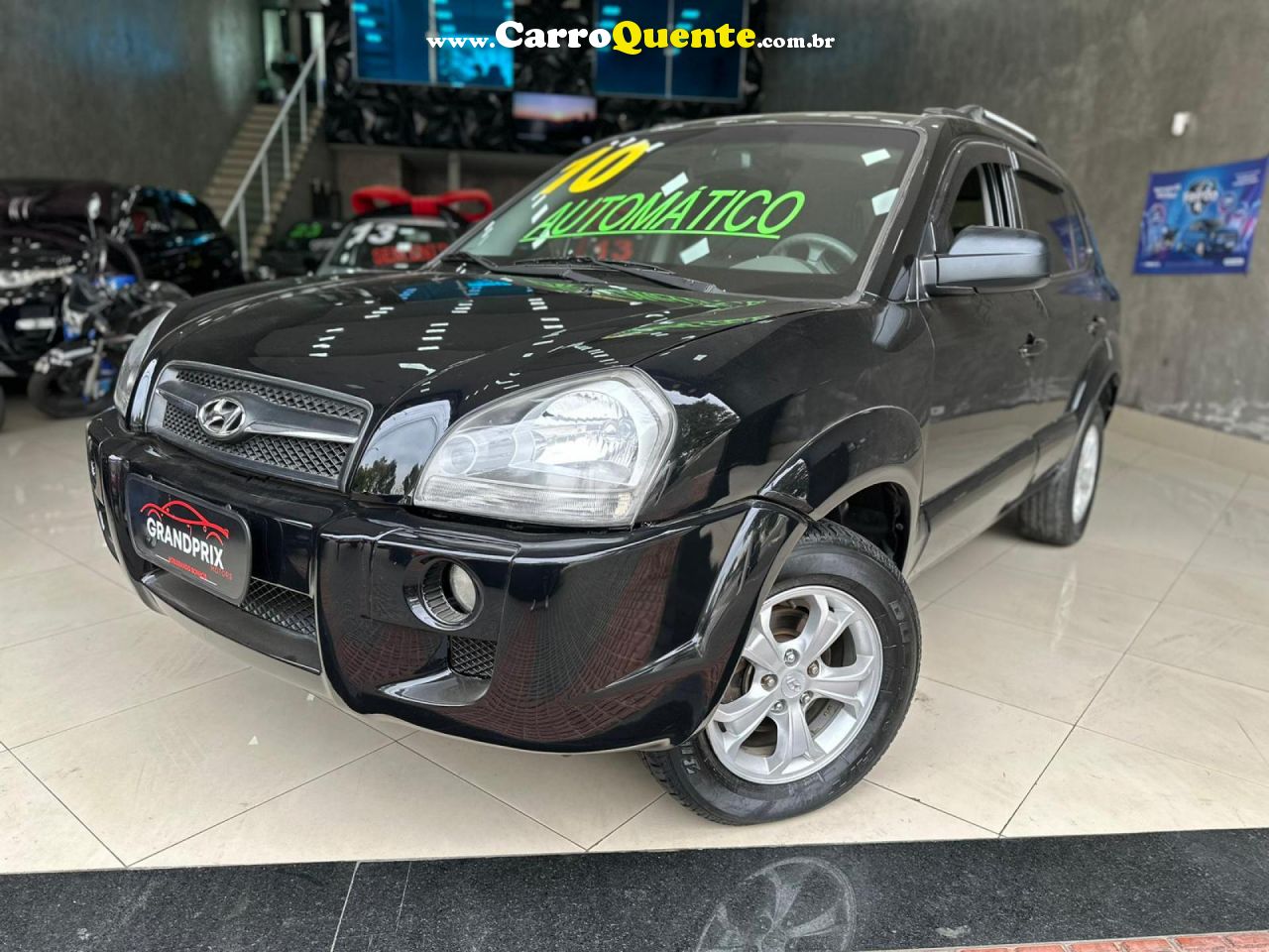 HYUNDAI   TUCSON 2.0 16V AUT.   PRETO 2010 2.0 GASOLINA - Loja