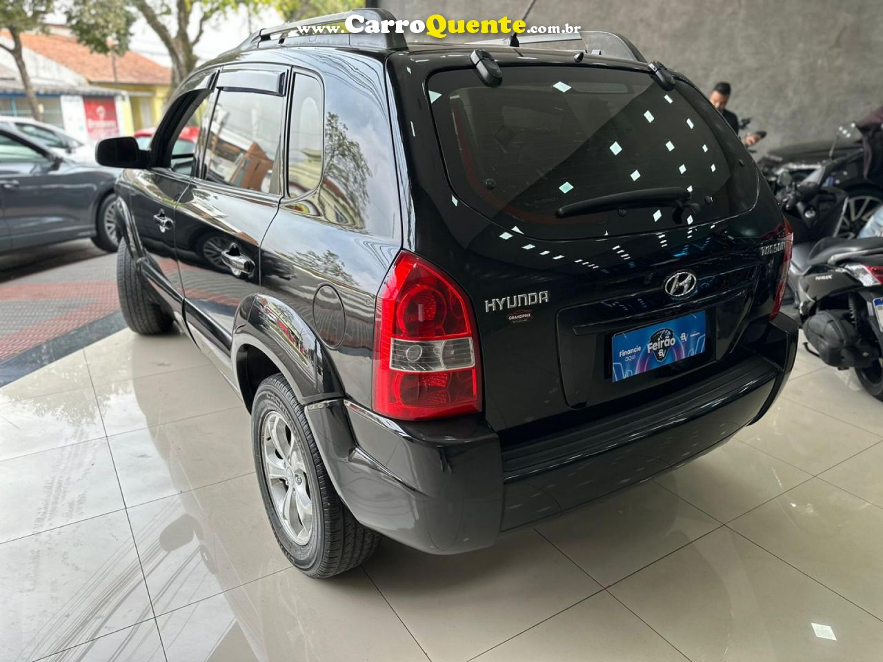 HYUNDAI   TUCSON 2.0 16V AUT.   PRETO 2010 2.0 GASOLINA - Loja