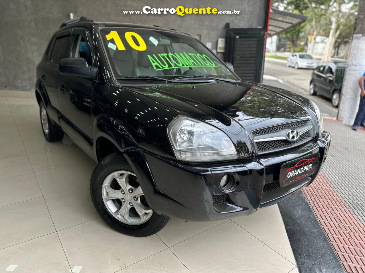 HYUNDAI   TUCSON 2.0 16V AUT.   PRETO 2010 2.0 GASOLINA - Loja