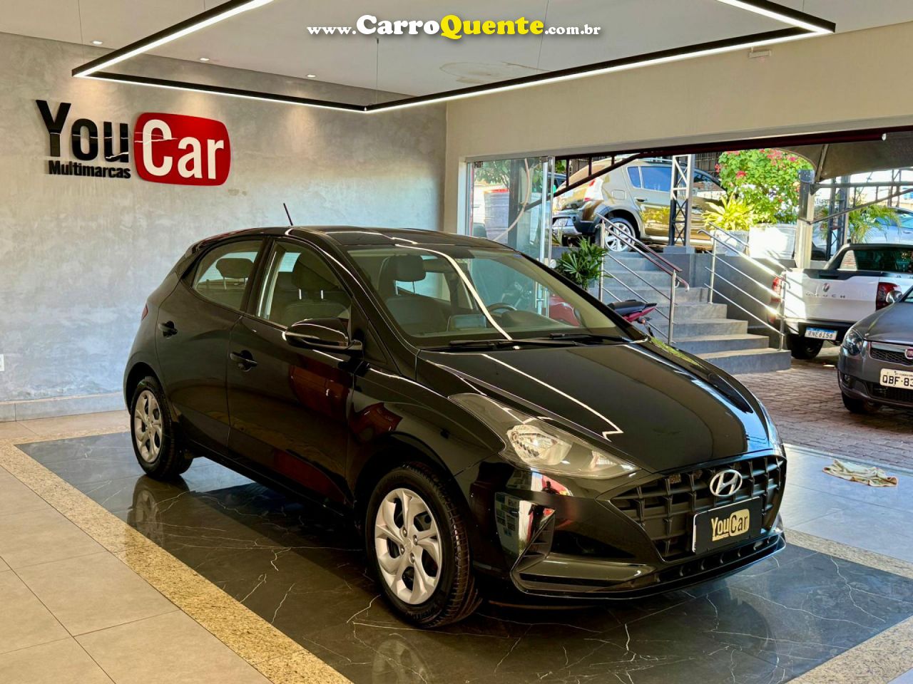 HYUNDAI   HB20 VISION 1.0 FLEX 12V MEC.   PRETO 2022 1.0 FLEX - Loja