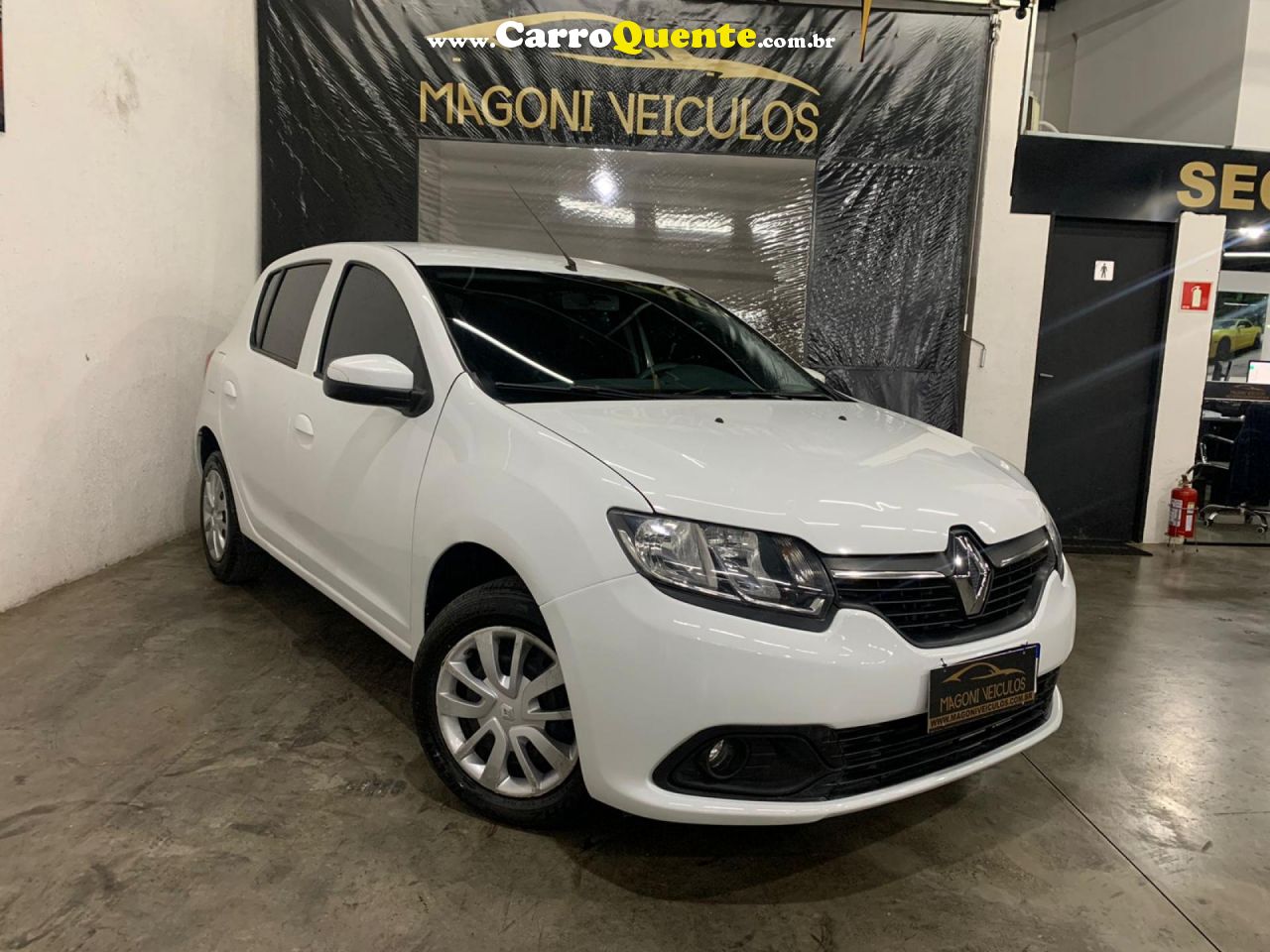 RENAULT   SANDERO EXPRESSION FLEX 1.0 12V 5P   BRANCO 2020 1.0 FLEX - Loja