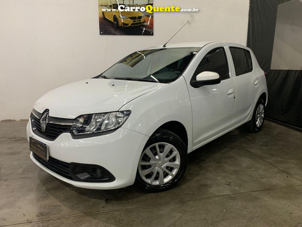 RENAULT   SANDERO EXPRESSION FLEX 1.0 12V 5P   BRANCO 2020 1.0 FLEX - Loja