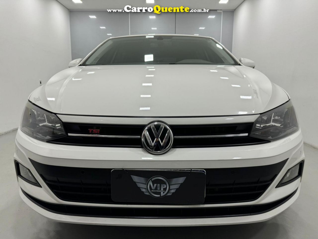 VOLKSWAGEN   POLO 1.6 MSI TOTAL FLEX 16V 5P AUT.   BRANCO 2019 1.6 FLEX - Loja