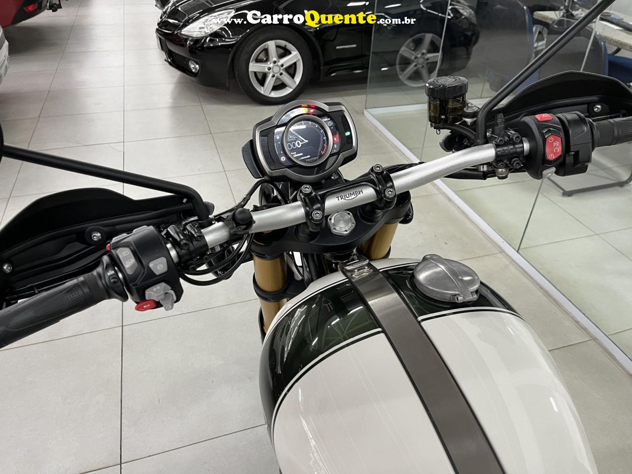 TRIUMPH   SCRAMBLER 1200 XE   BRANCO 2020 1200CC GASOLINA - Loja