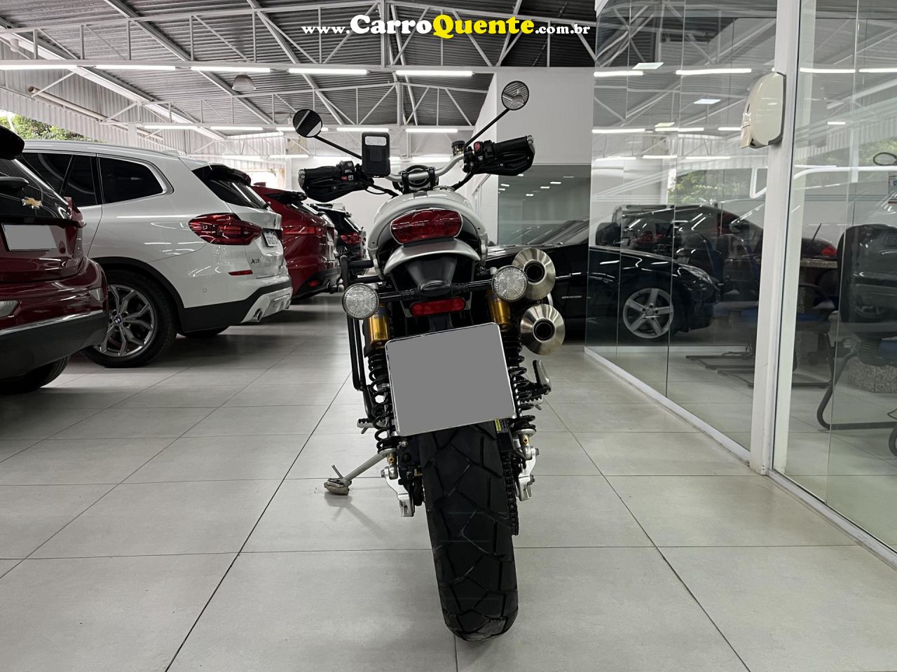 TRIUMPH   SCRAMBLER 1200 XE   BRANCO 2020 1200CC GASOLINA - Loja