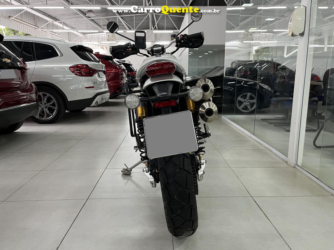 TRIUMPH   SCRAMBLER 1200 XE   BRANCO 2020 1200CC GASOLINA - Loja