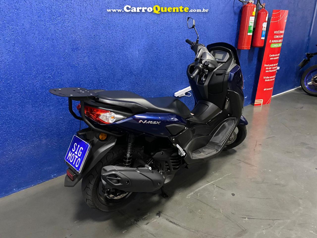 YAMAHA    NMAX   AZUL 2023 160 GASOLINA - Loja