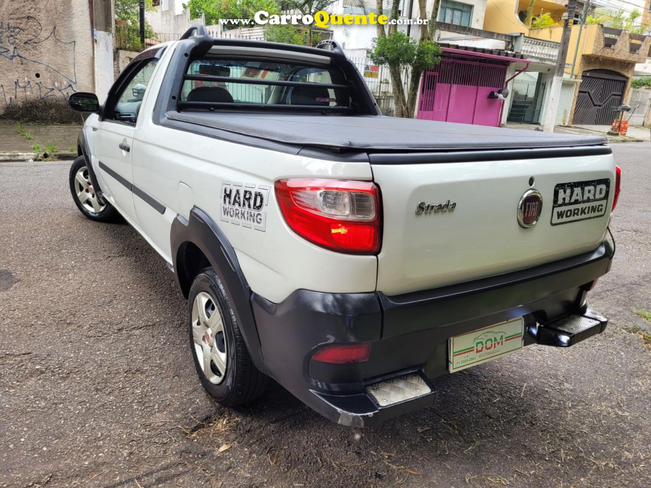 FIAT   STRADA WORKING 1.4 MPI FIRE FLEX 8V CS   BRANCO 2016 1.4 FLEX E GÁS NATURAL - Loja