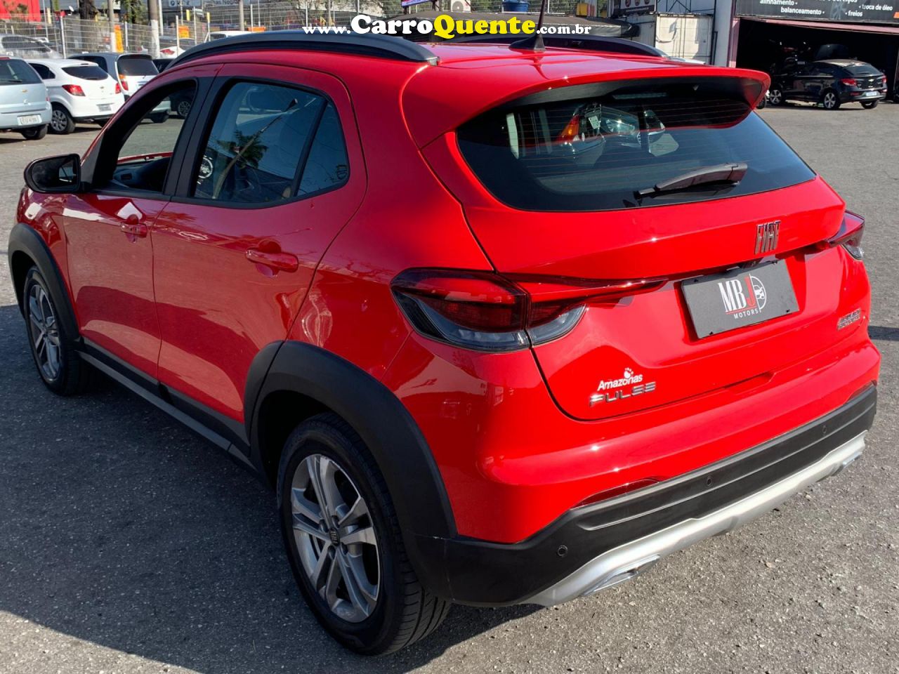 FIAT   PULSE AUDACE 1.0 TURBO 200 FLEX AUT.   VERMELHO 2022 1.0 FLEX - Loja