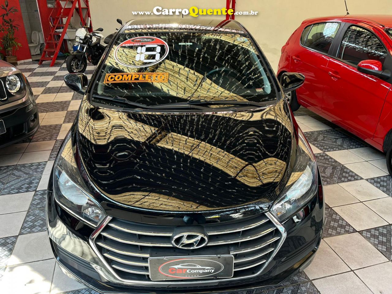 HYUNDAI   HB20S C.PLUSC.STYLE1.0 FLEX 12V MEC. 4P   PRETO 2018 1.0 FLEX - Loja