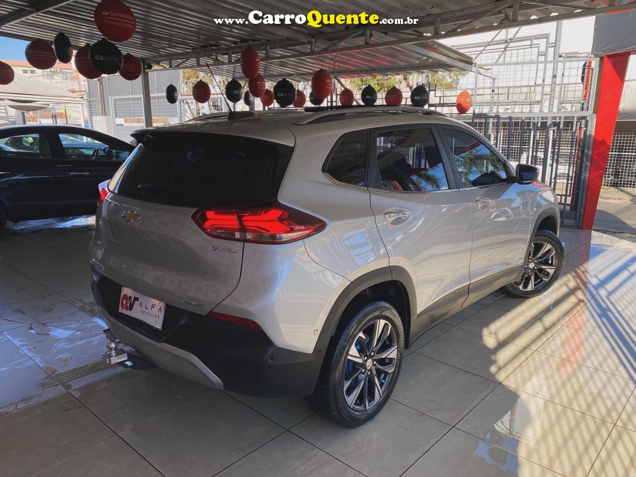 CHEVROLET   TRACKER PREMIER 1.2 TURBO 12V FLEX AUT.   PRATA 2022 1.2 FLEX - Loja