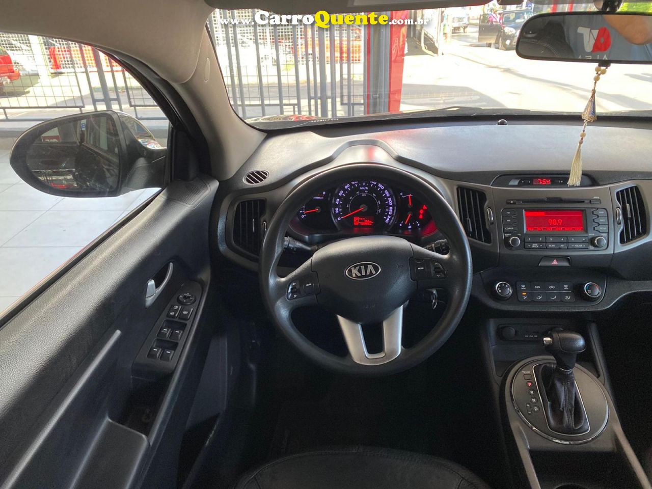 KIA   SPORTAGE LX 2.0 16V 2.0 16V FLEX  AUT.   PRETO 2013 2.0 FLEX - Loja