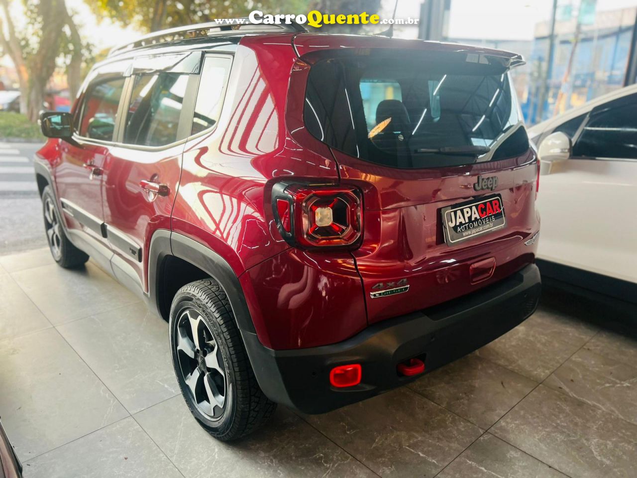 JEEP   RENEGADE TRAILHAWK 2.0 4X4 TB DIESEL AUT   VERMELHO 2021 2.0 DIESEL - Loja