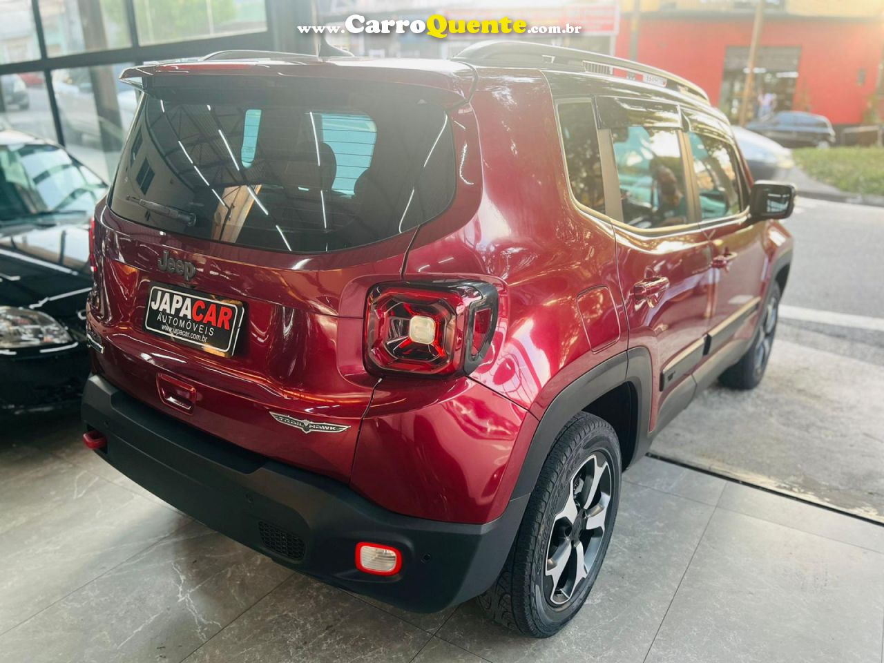 JEEP   RENEGADE TRAILHAWK 2.0 4X4 TB DIESEL AUT   VERMELHO 2021 2.0 DIESEL - Loja