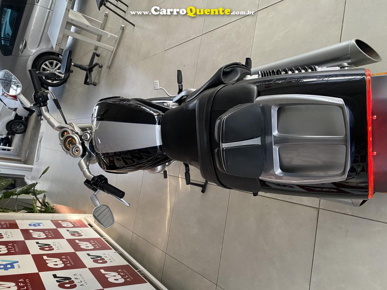 HARLEY-DAVIDSON   V-ROD 1250CC MUSCLE VRSCF   PRETO 2013 1250 GASOLINA - Loja