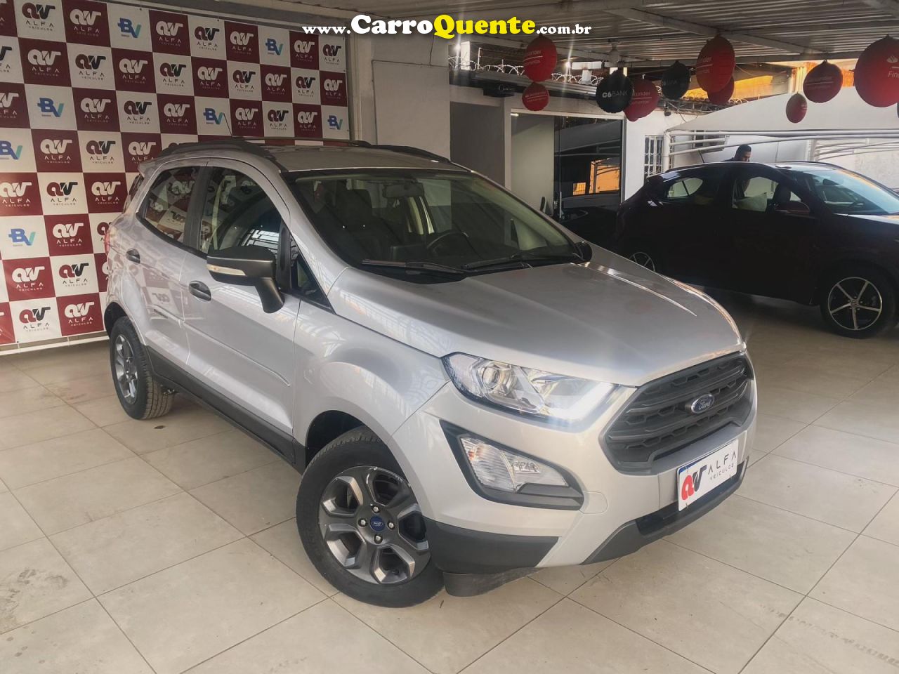 FORD   ECOSPORT FREESTYLE 1.5 12V FLEX 5P AUT.   PRATA 2019 1.5 FLEX - Loja