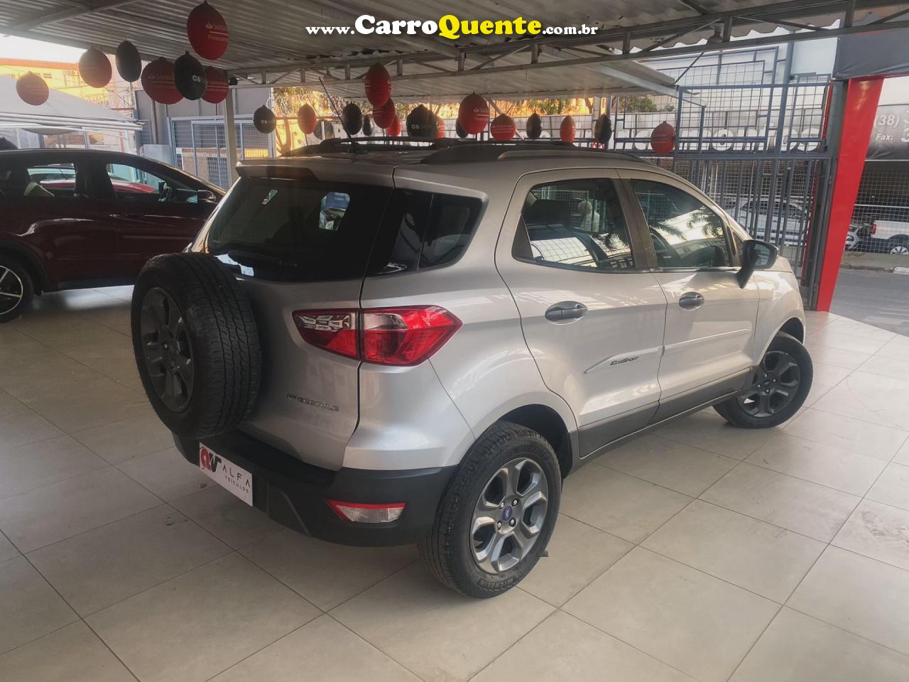 FORD   ECOSPORT FREESTYLE 1.5 12V FLEX 5P AUT.   PRATA 2019 1.5 FLEX - Loja