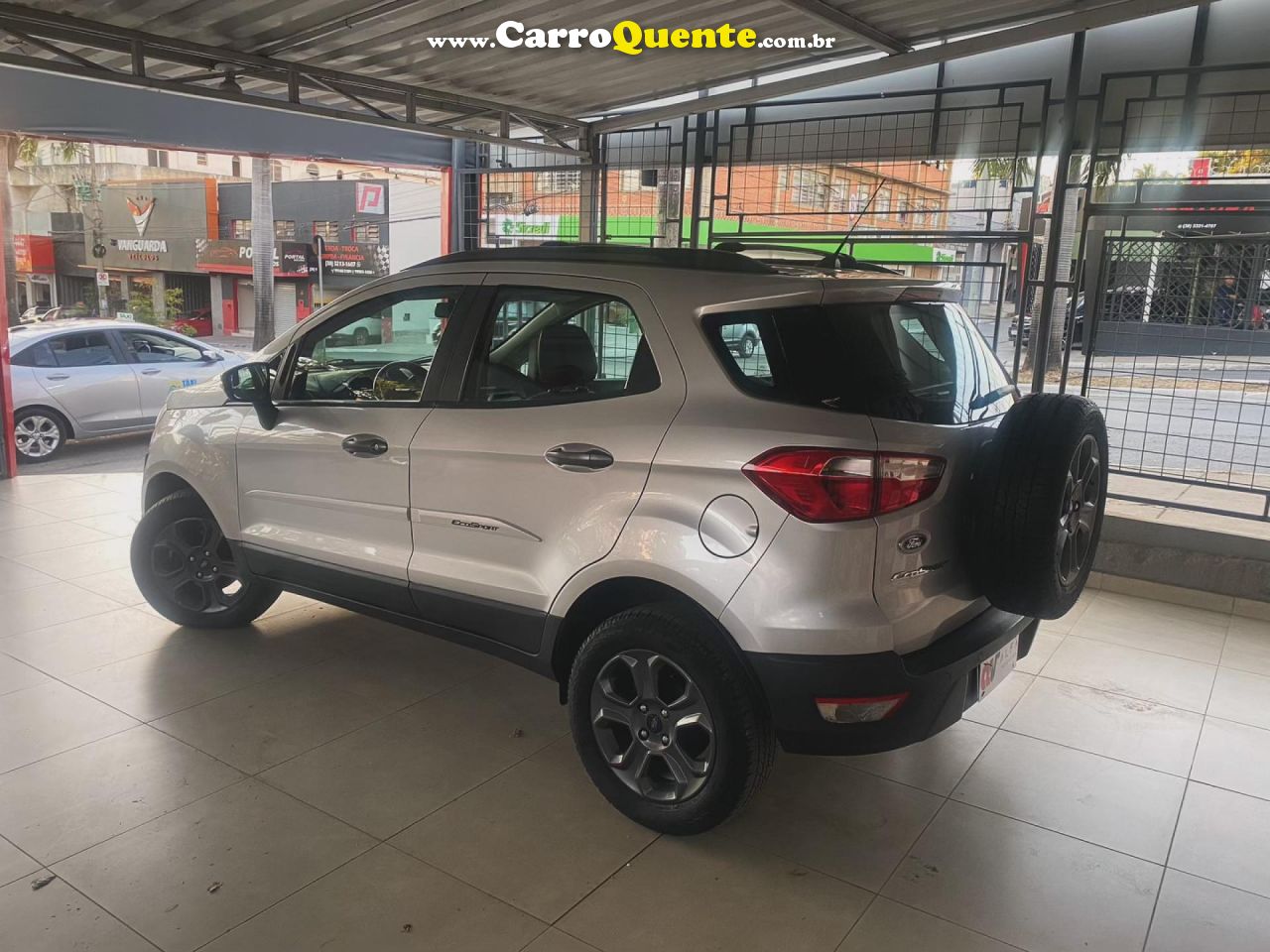 FORD   ECOSPORT FREESTYLE 1.5 12V FLEX 5P AUT.   PRATA 2019 1.5 FLEX - Loja