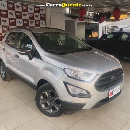 FORD   ECOSPORT FREESTYLE 1.5 12V FLEX 5P AUT.   PRATA 2019 1.5 FLEX