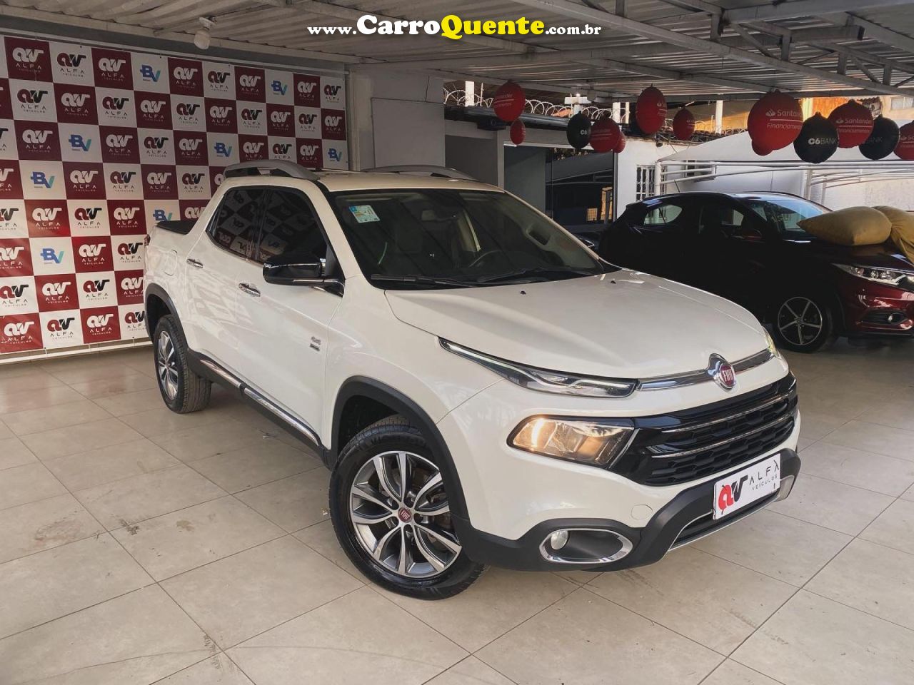 FIAT   TORO VOLCANO 2.0 16V 4X4 TB DIESEL AUT.   BRANCO 2020 2.0 DIESEL - Loja