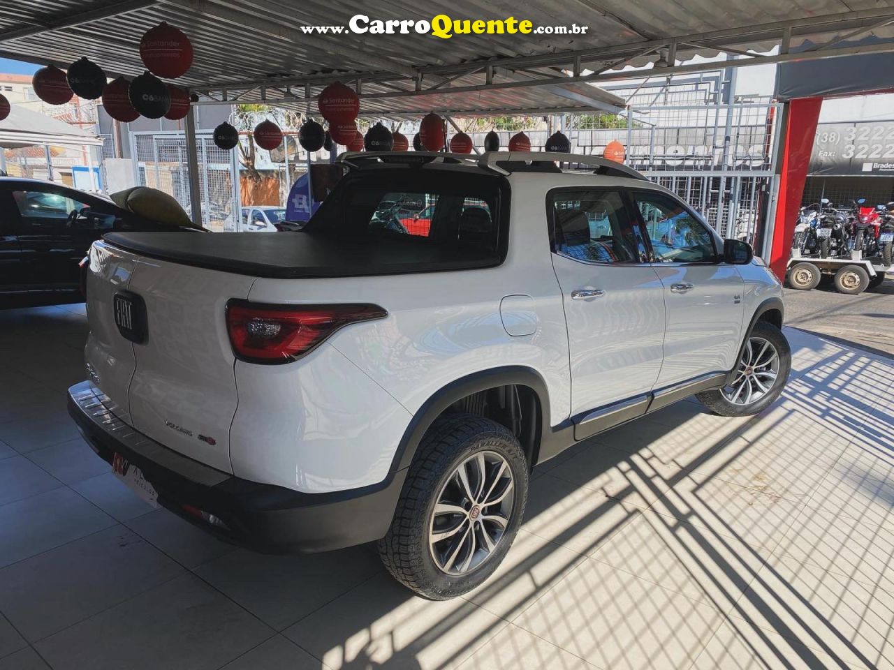 FIAT   TORO VOLCANO 2.0 16V 4X4 TB DIESEL AUT.   BRANCO 2020 2.0 DIESEL - Loja