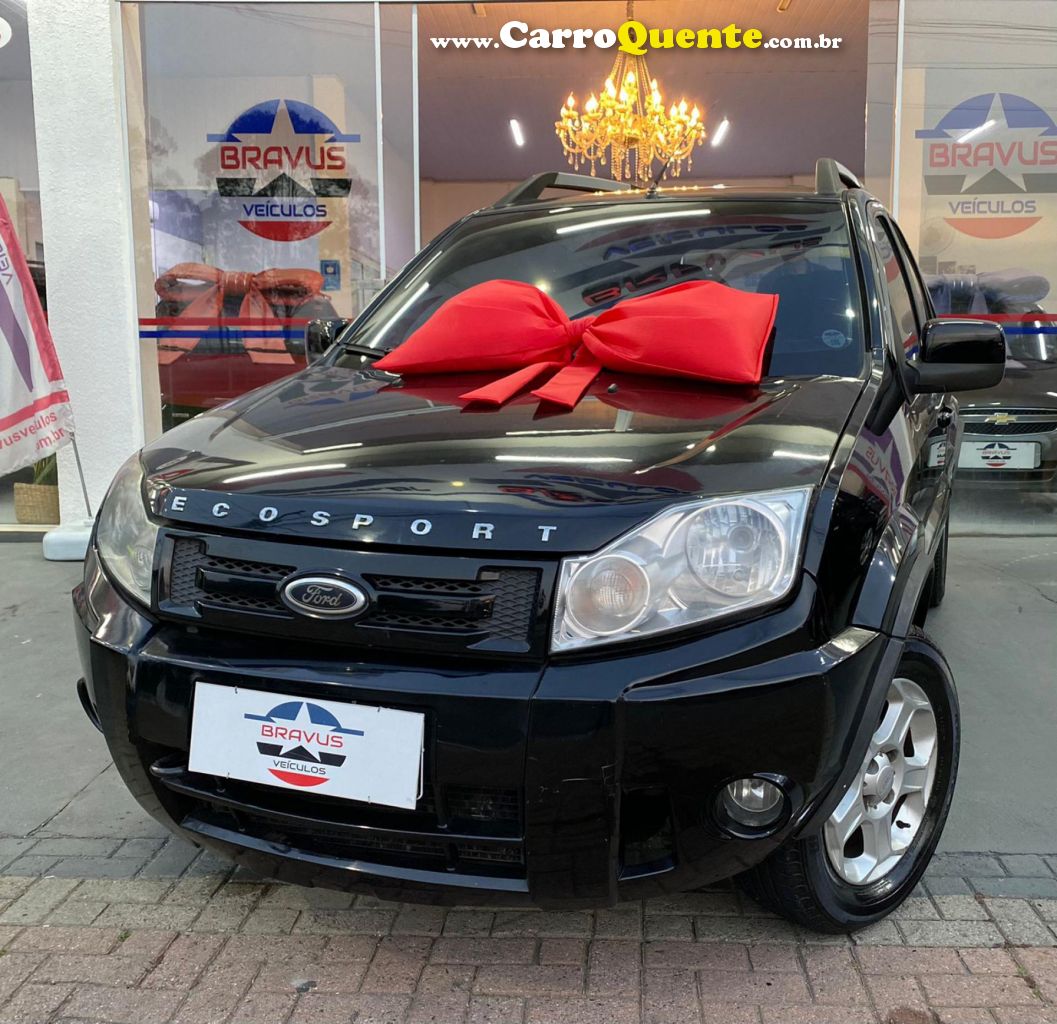 FORD   ECOSPORT XLT 2.0 2.0 FLEX 16V 5P AUT.   PRETO 2011 2.0 FLEX - Loja