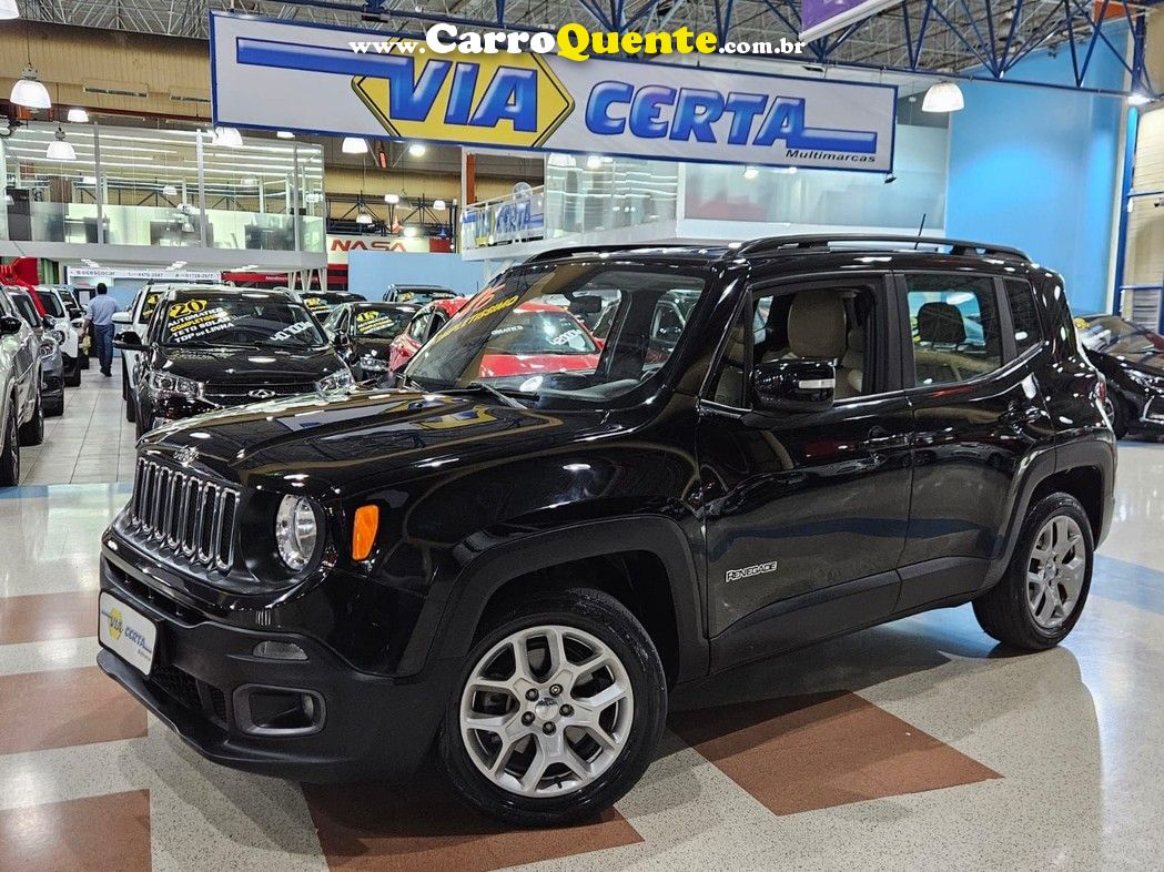 JEEP RENEGADE 1.8 LONGITUDE * C/ INTERIOR CARAMELO * - Loja