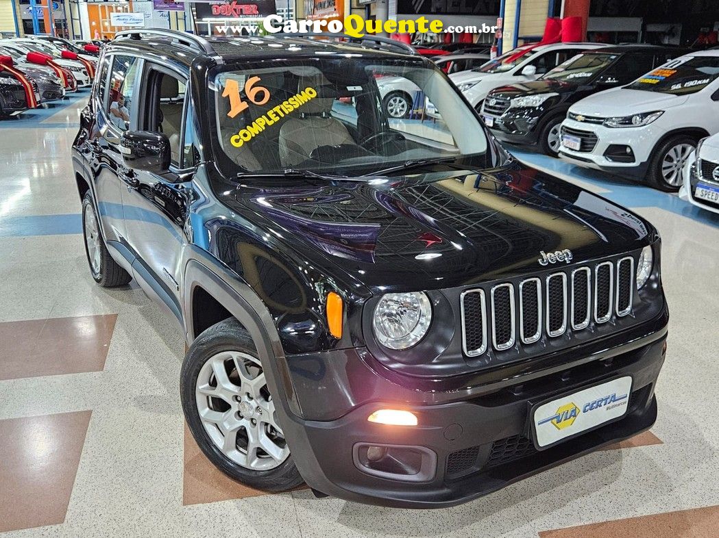 JEEP RENEGADE 1.8 LONGITUDE * C/ INTERIOR CARAMELO * - Loja