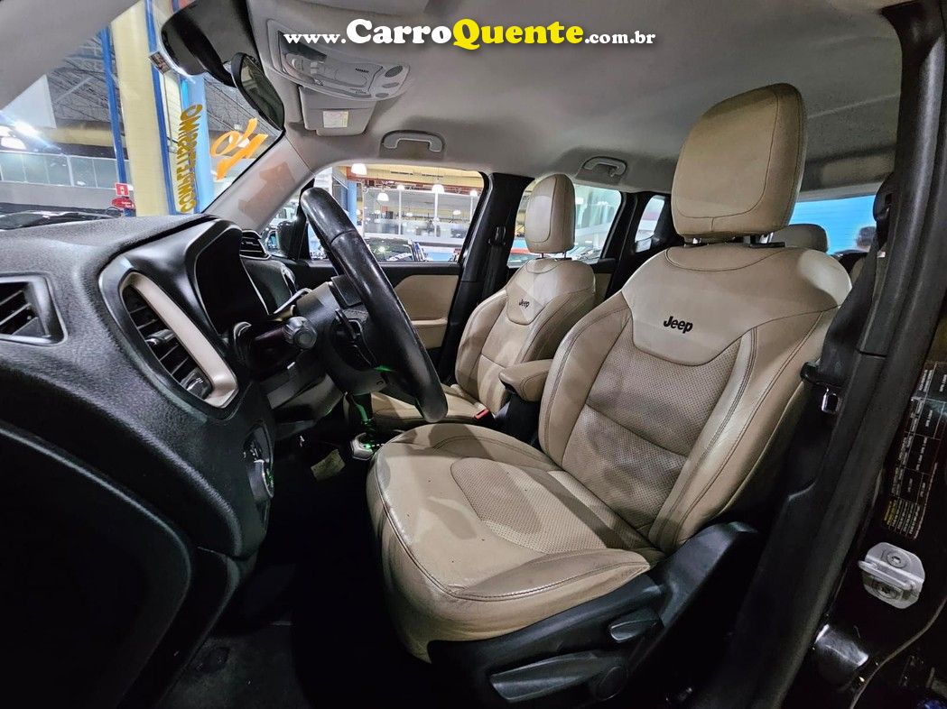 JEEP RENEGADE 1.8 LONGITUDE * C/ INTERIOR CARAMELO * - Loja