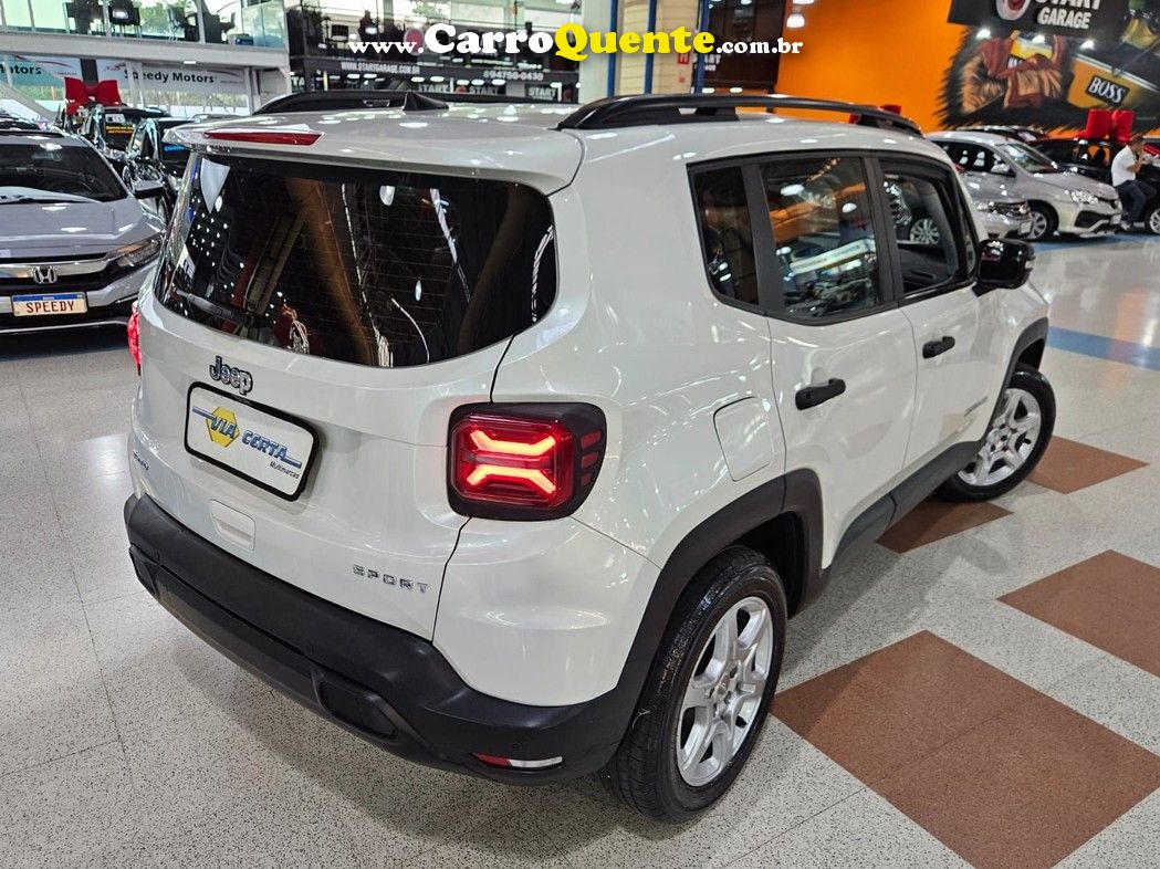 JEEP RENEGADE 1.3 TURBO FLEX SPORT * C/ 25.400 Km Apenas * - Loja