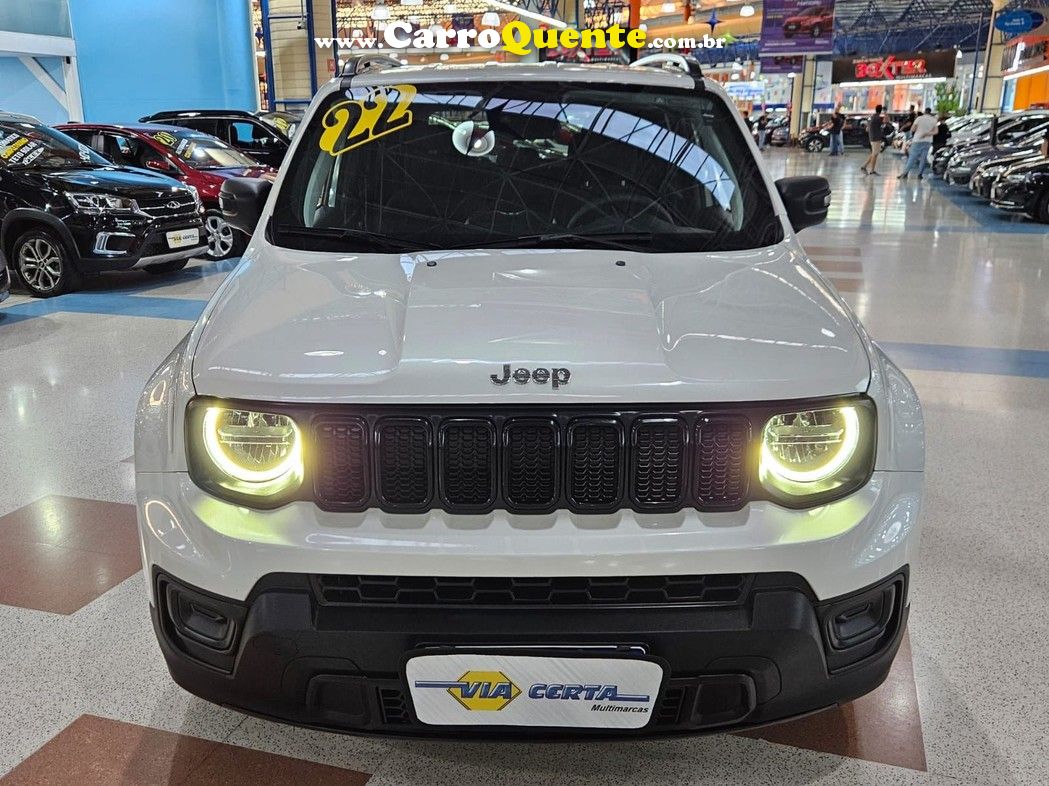 JEEP RENEGADE 1.3 TURBO FLEX SPORT * C/ 25.400 Km Apenas * - Loja