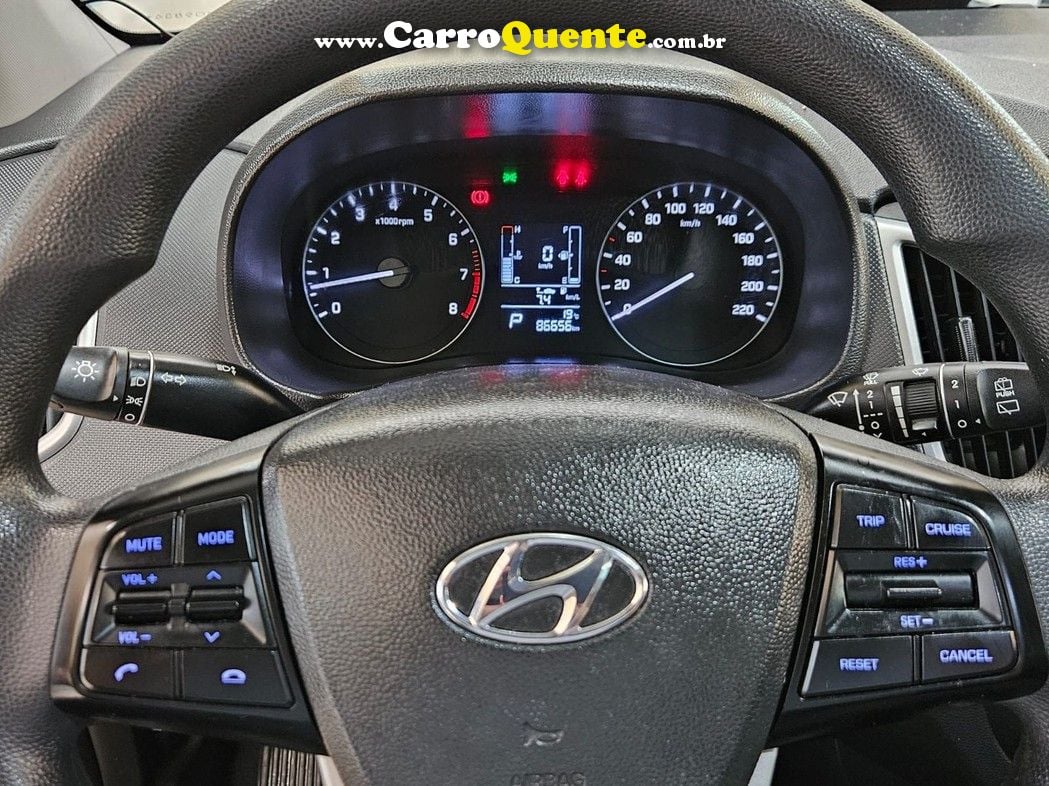 HYUNDAI CRETA 1.6 ATTITUDE FLEX * C/ BANCOS DE COURO * - Loja