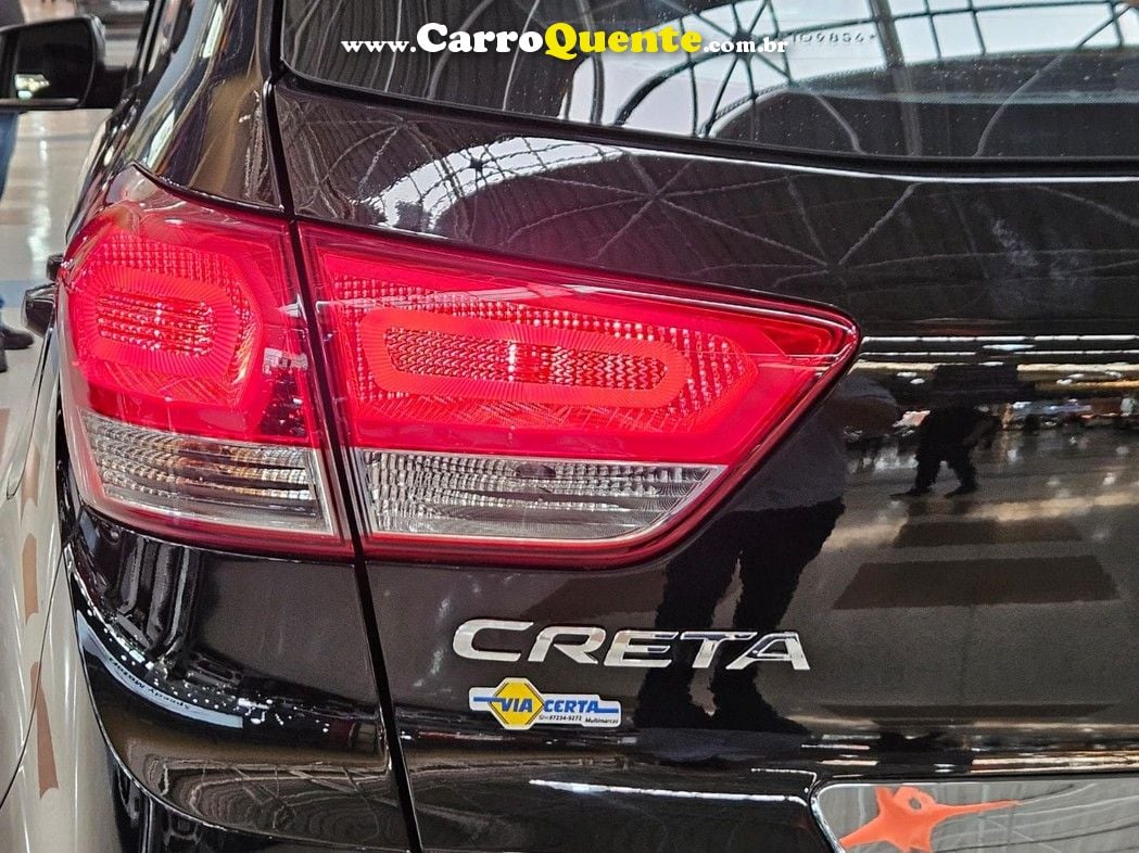 HYUNDAI CRETA 1.6 ATTITUDE FLEX * C/ BANCOS DE COURO * - Loja