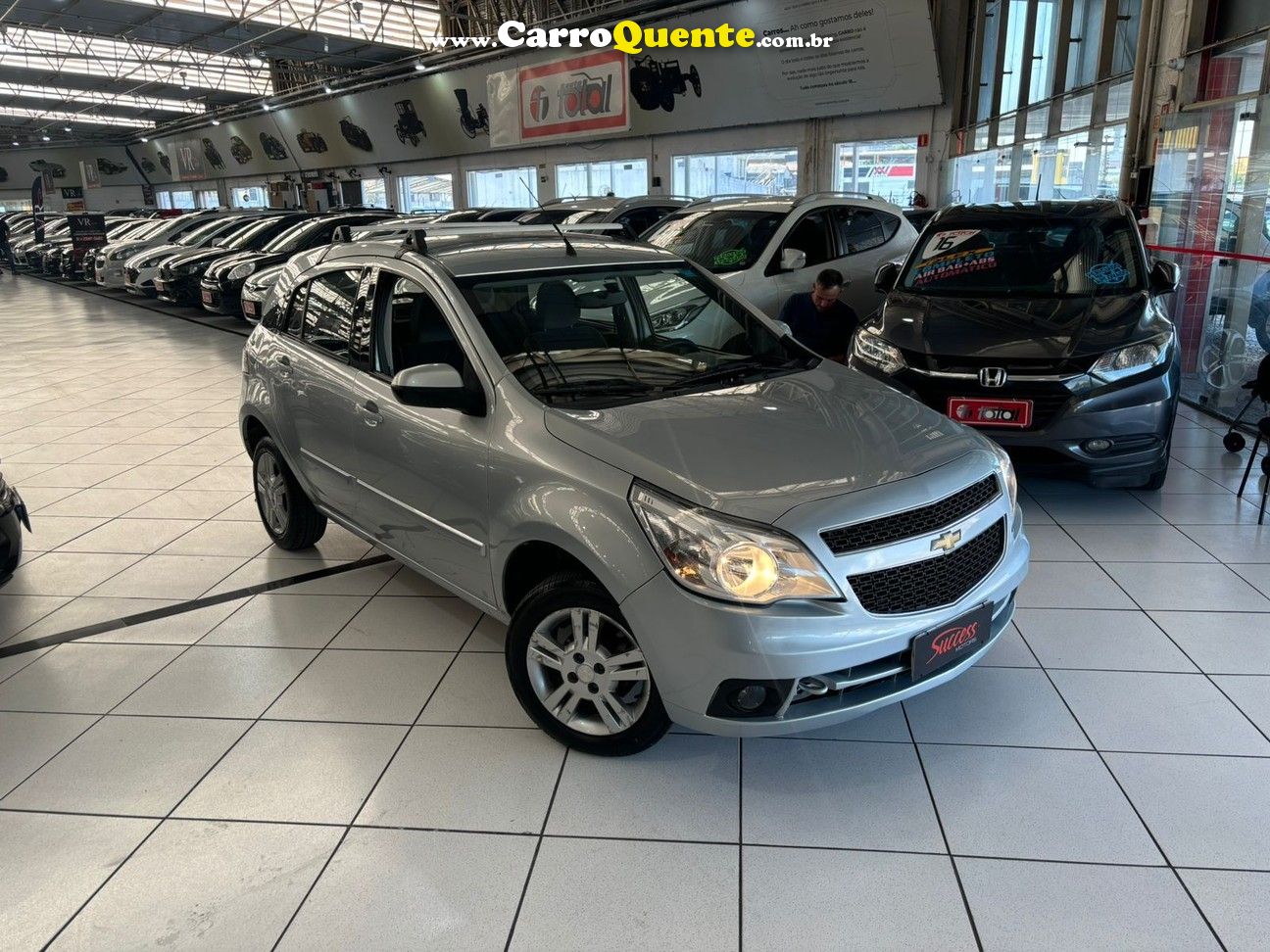 Chevrolet Agile 1.4 LTZ Mpfi 8v Flex 4p Top de Linha C/ Ar Digital - Loja