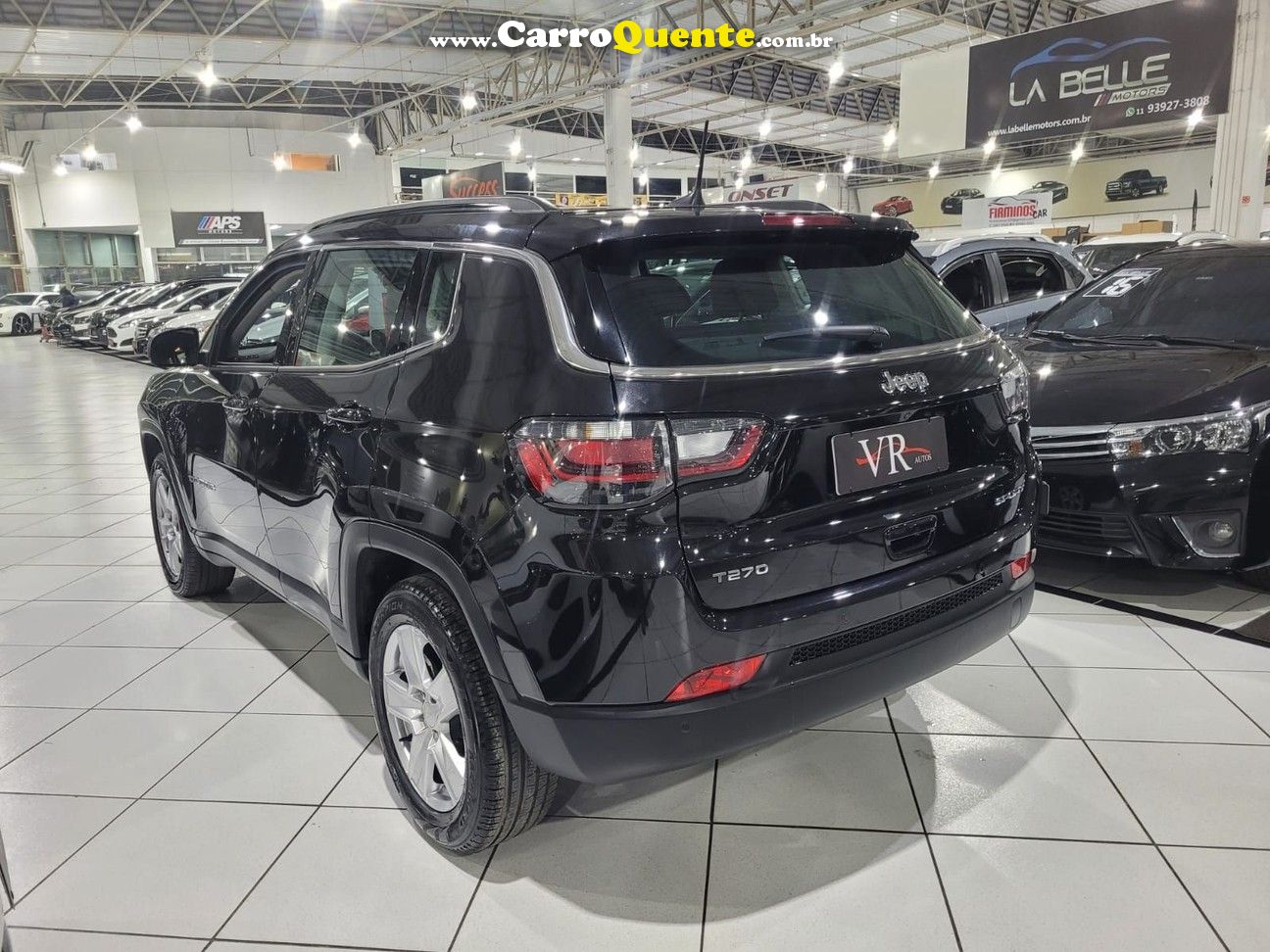 JEEP COMPASS 1.3 T270 TURBO SPORT AT6 KM 16.000 UNICA DONA . - Loja