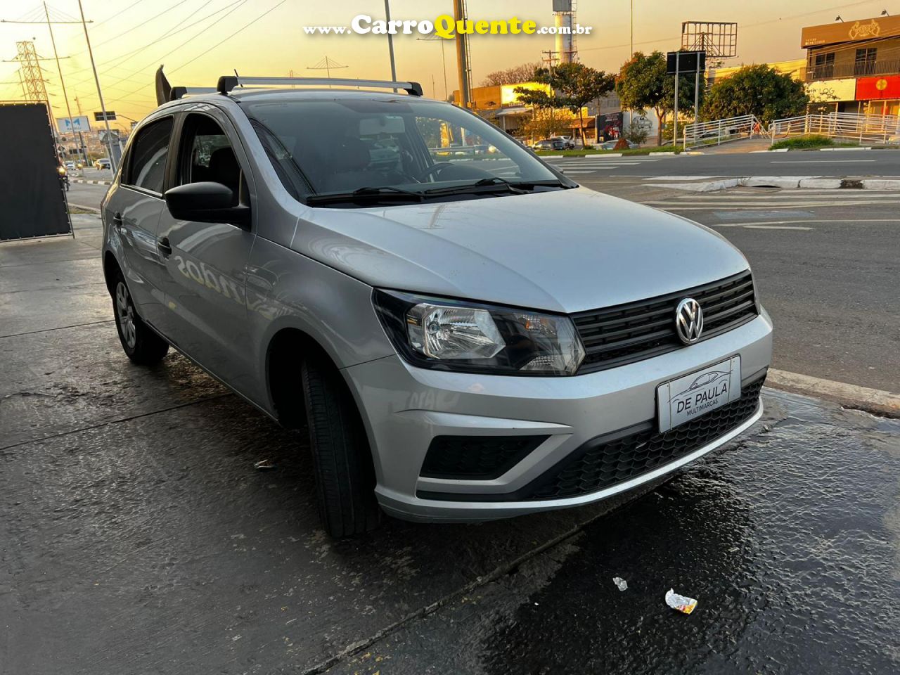 VOLKSWAGEN   GOL 1.0 FLEX 12V 5P   PRATA 2022 1.0 FLEX - Loja