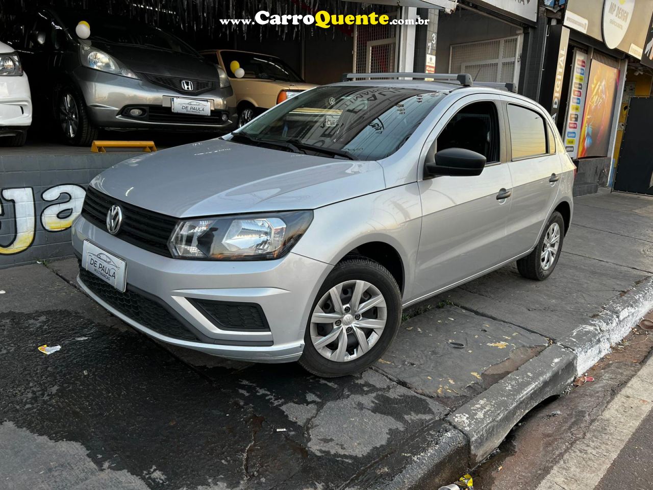 VOLKSWAGEN   GOL 1.0 FLEX 12V 5P   PRATA 2022 1.0 FLEX - Loja