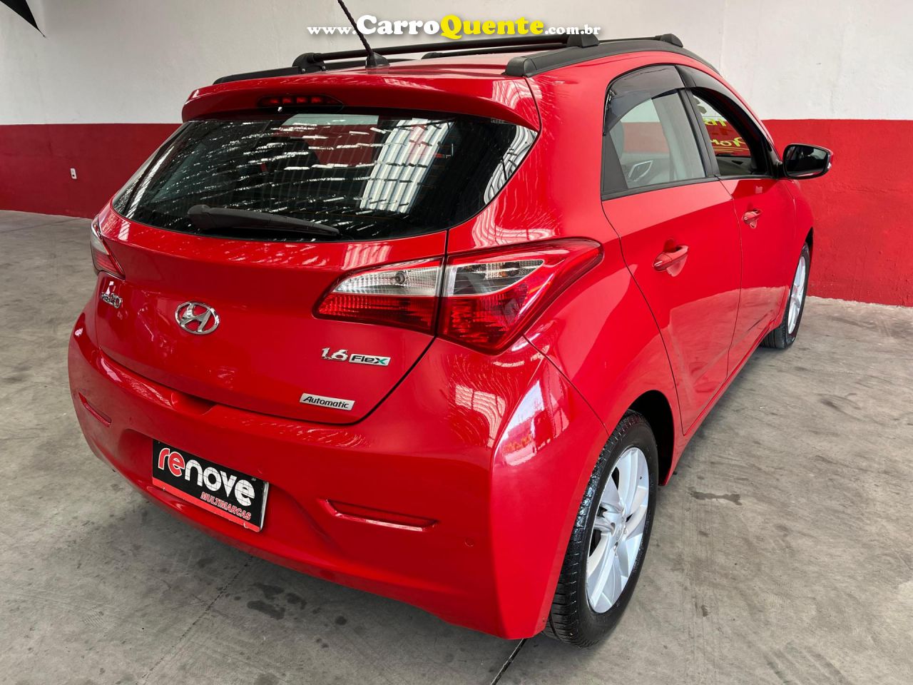 HYUNDAI   HB20 PREMIUM 1.6 FLEX 16V AUT.   VERMELHO 2013 1.6 FLEX - Loja