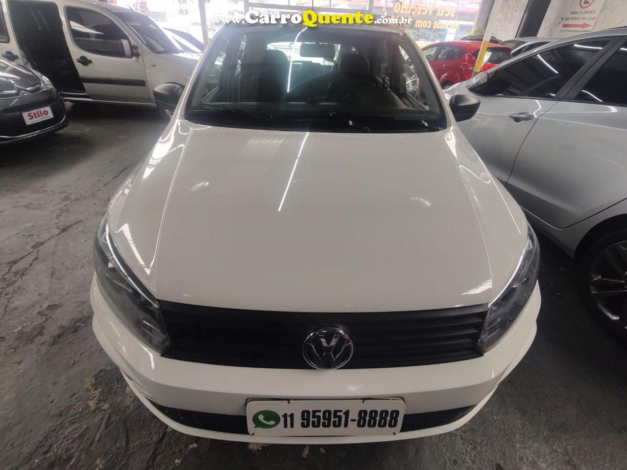 VOLKSWAGEN   GOL 1.6 MSI FLEX 8V 5P   BRANCO 2019 1.6 FLEX - Loja