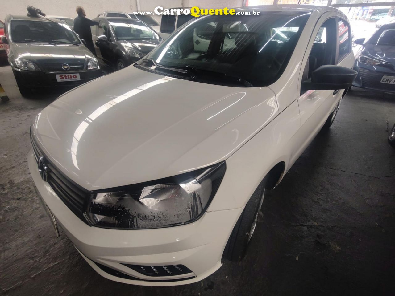 VOLKSWAGEN   GOL 1.6 MSI FLEX 8V 5P   BRANCO 2019 1.6 FLEX - Loja