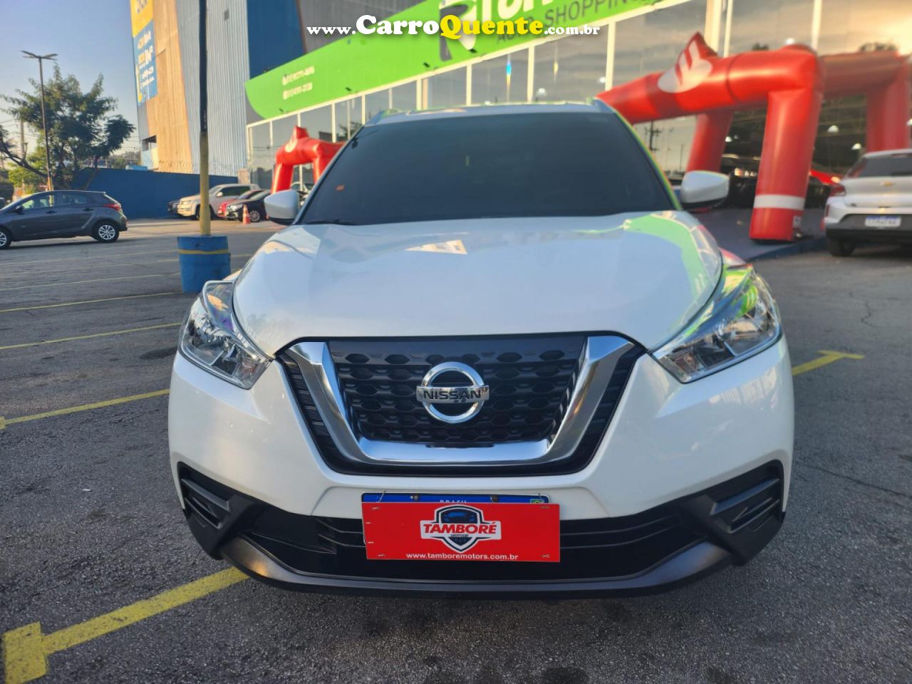 NISSAN   KICKS S 1.6 16V FLEXSTAR 5P MEC.   BRANCO 2019 1.6 GASOLINA - Loja