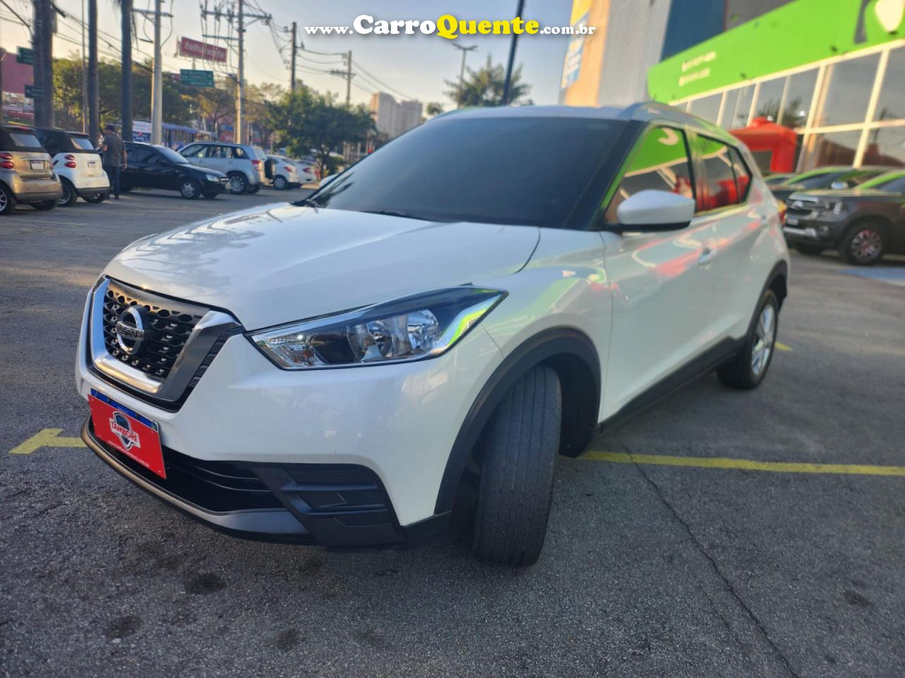 NISSAN   KICKS S 1.6 16V FLEXSTAR 5P MEC.   BRANCO 2019 1.6 GASOLINA - Loja