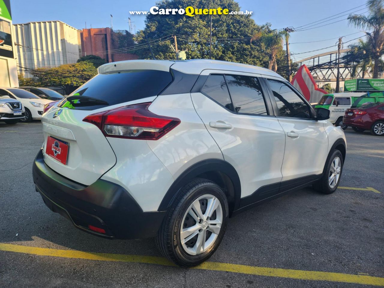 NISSAN   KICKS S 1.6 16V FLEXSTAR 5P MEC.   BRANCO 2019 1.6 GASOLINA - Loja