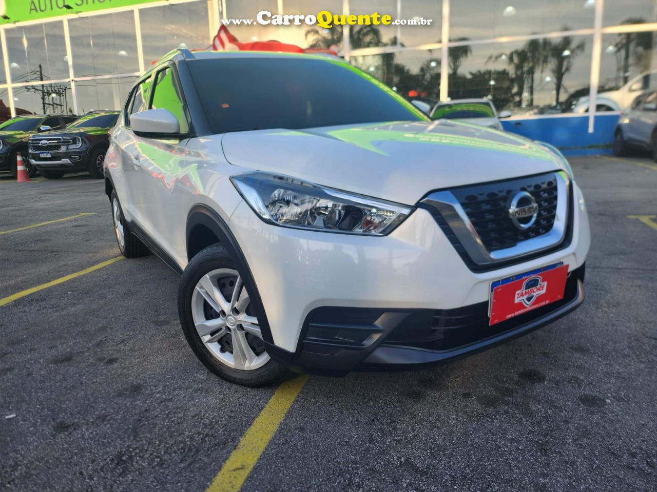 NISSAN   KICKS S 1.6 16V FLEXSTAR 5P MEC.   BRANCO 2019 1.6 GASOLINA - Loja