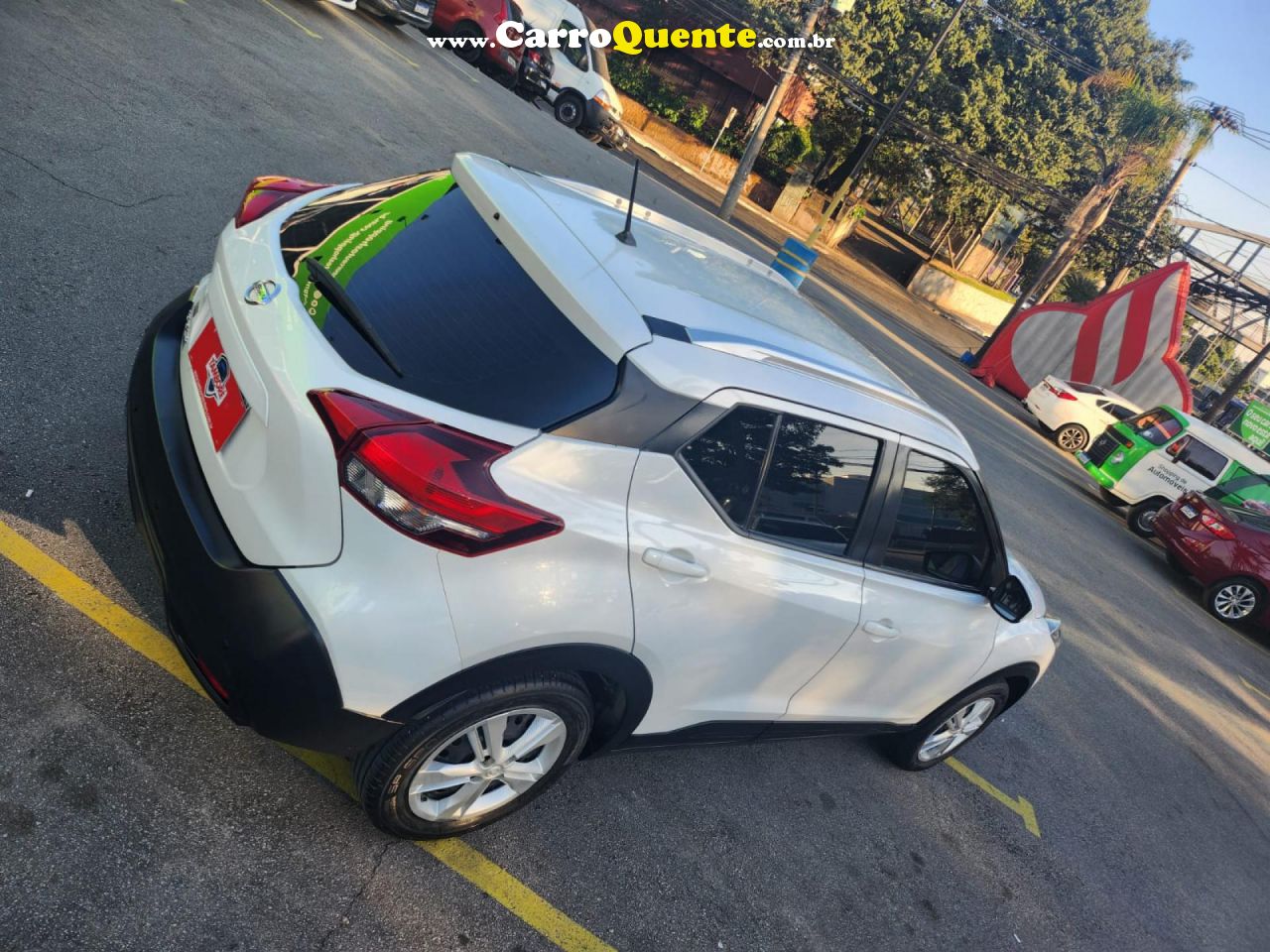 NISSAN   KICKS S 1.6 16V FLEXSTAR 5P MEC.   BRANCO 2019 1.6 GASOLINA - Loja