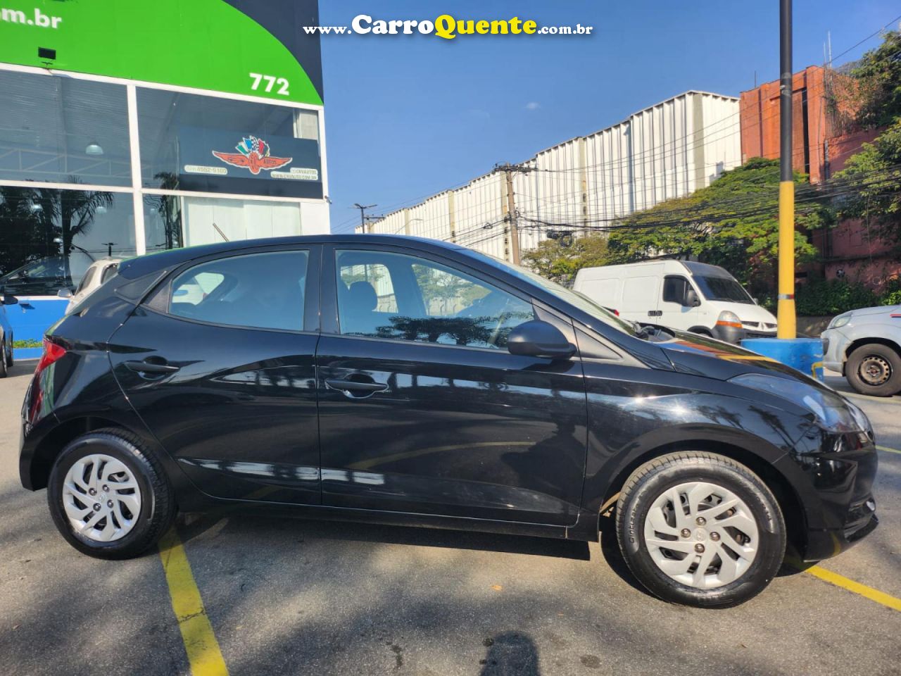 HYUNDAI   HB20 SENSE 1.0 FLEX 12V MEC.   PRETO 2021 1.0 FLEX - Loja