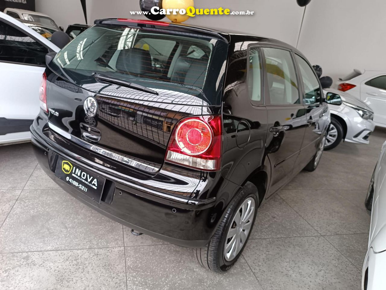 VOLKSWAGEN   POLO 1.6 E-FLEX 8V 5P   PRETO 2012 1.6 FLEX - Loja