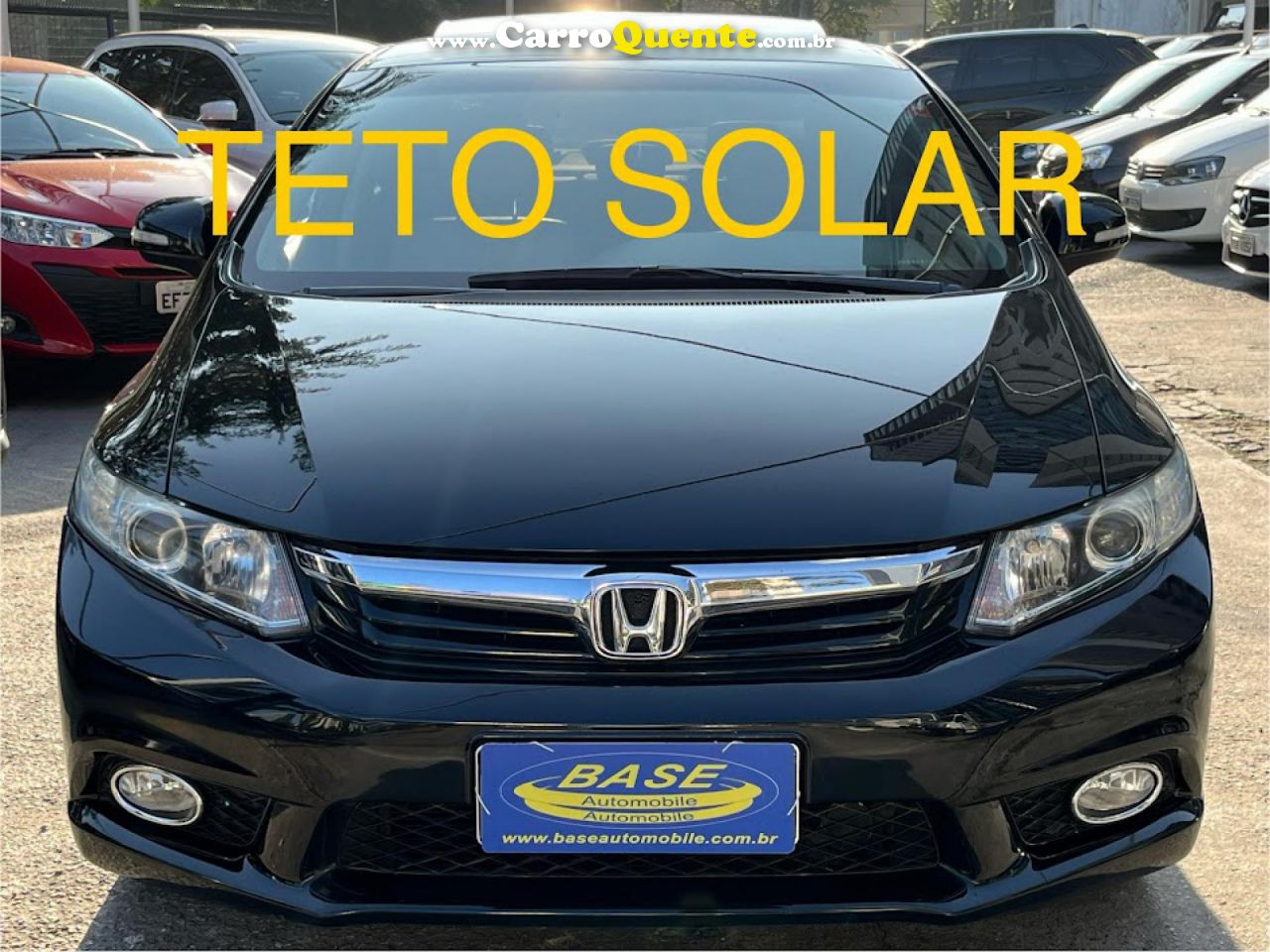 HONDA   CIVIC SEDAN EXS 1.81.8 FLEX 16V AUT. 4P   PRETO 2013 1.8 FLEX - Loja